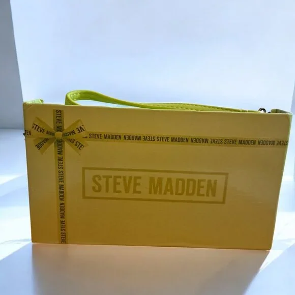 Steve Madden SLG-1100 Lemon / Green Bzippy Boxed Wallet NWT - Picture 9 of 10